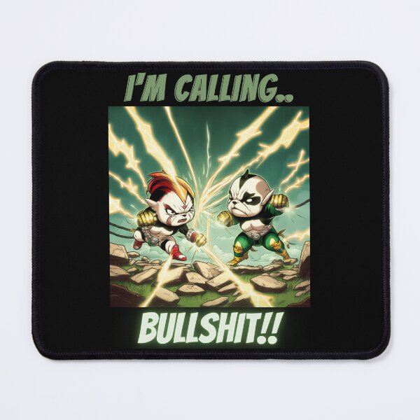 Item preview, Anime Bulldog-Im Calling Bullshit designed and sold by letsgetinspired.