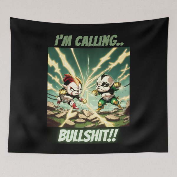 Item preview, Anime Bulldog-Im Calling Bullshit designed and sold by letsgetinspired.