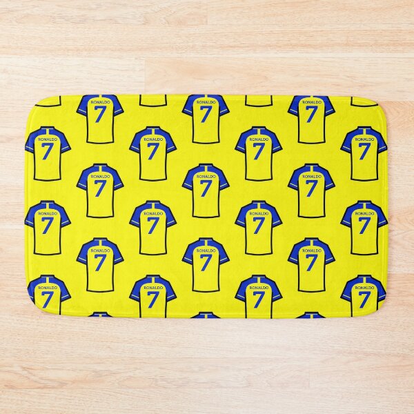 Item preview, Ronaldo #7 NSR Yellow Blue Football Jersey designed and sold by Millustgfx.