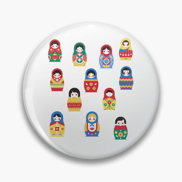 Item preview, Russian nesting dolls. Stickers. designed and sold by Rowbic.