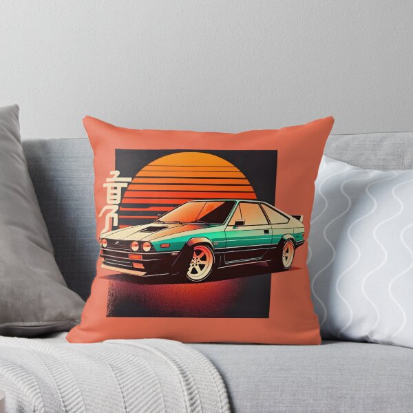 Aperçu de l'œuvre Voiture rétro des années 80 créée et vendue par lightsonfire.