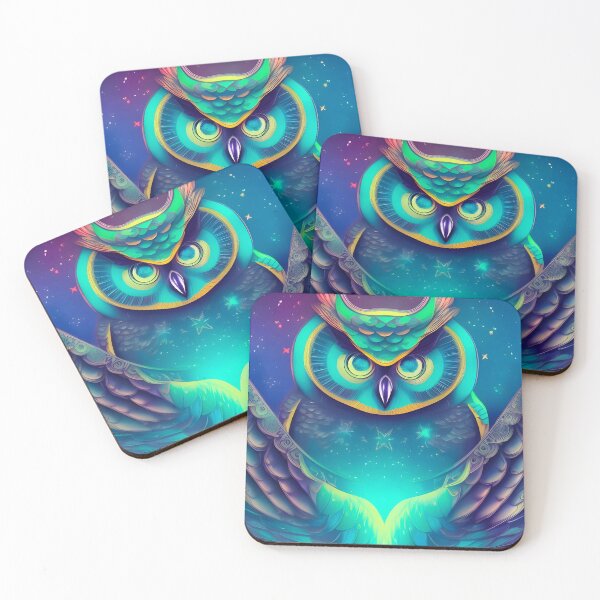 Item preview, Cosmic Owl designed and sold by WorldOfFairies.