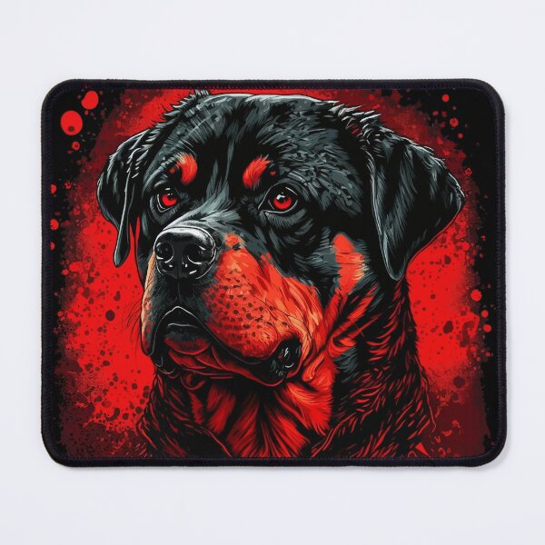 Item preview, Creepy Rottweiler designed and sold by drizzd.