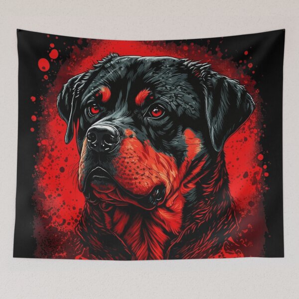 Artikelvorschau, Creepy Rottweiler entworfen und verkauft von drizzd.