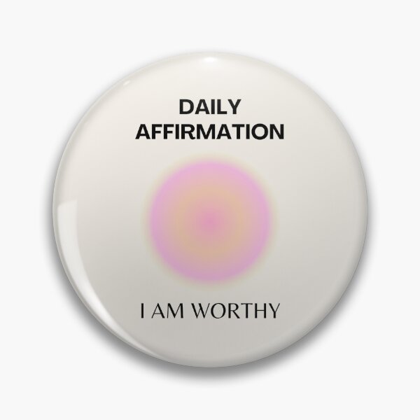 Aperçu de l'œuvre Affirmation quotidienne, Affirmation positive, Positif, Spirituel, Aura Gradient Art créée et vendue par Magic Love Art Print.