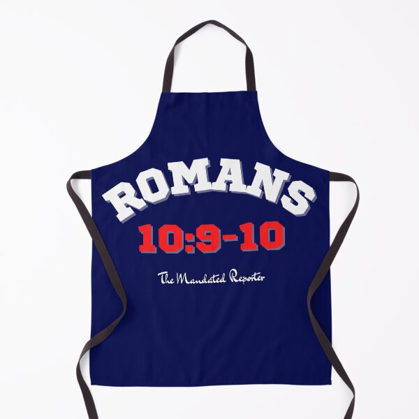 Item preview, Romans 10:9-10 - Navy Blue designed and sold by TheReporter1.
