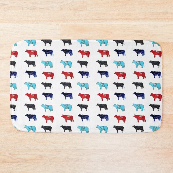 Item preview, Funny Cow-culate sticker pack - Funny colorful cow puns  designed and sold by FarmsteadAcers.