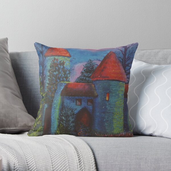Estonian Adventure Throw Pillow