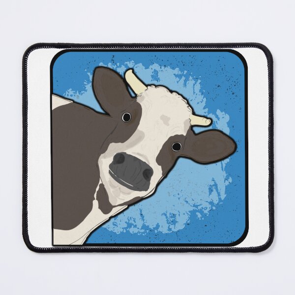Item preview, Funny Dairy Cow face designed and sold by FarmsteadAcers.