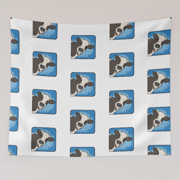 Item preview, Funny Dairy Cow face designed and sold by FarmsteadAcers.