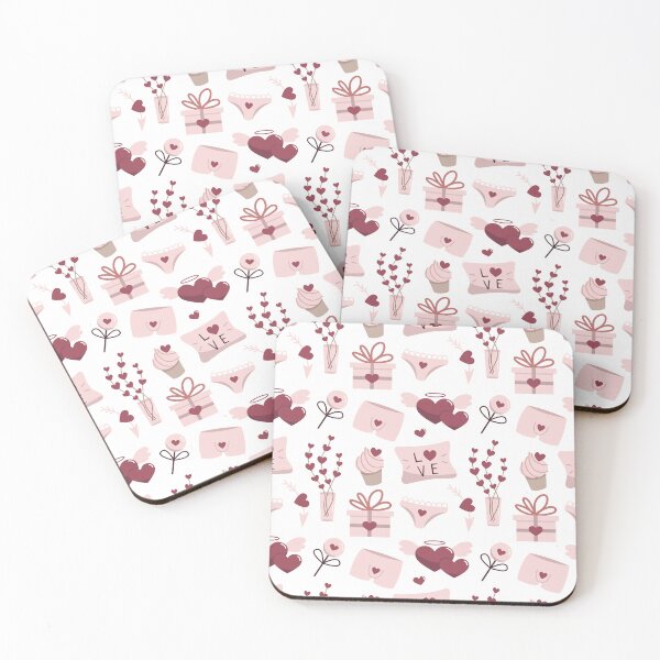 Item preview, Valentine's Day ,Sweet heart, Flowers,love heart,cancy pink. designed and sold by Peerda.