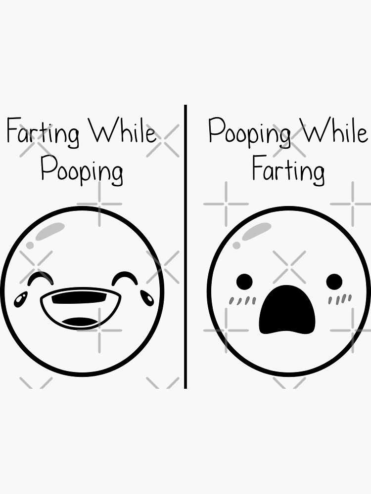 "Farting While Pooping Pooping While Farting Funny Fart Joke Poop Humor