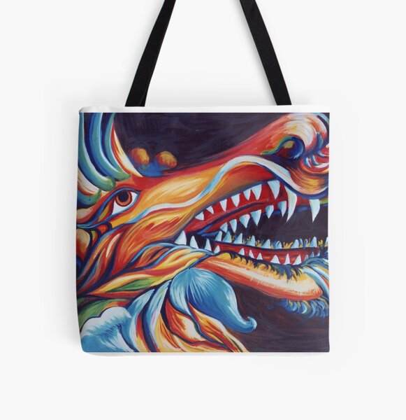 Dragons Glory All Over Print Tote Bag