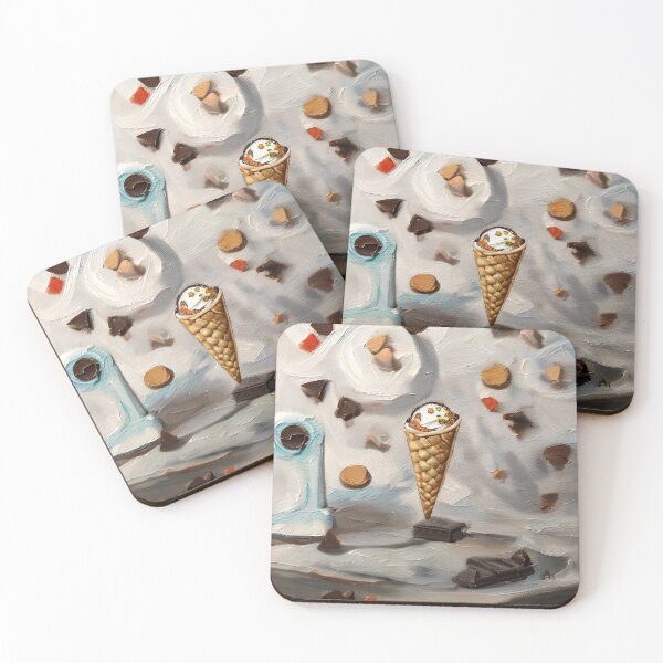 Item preview, Cookies & Ice Cream Abstract  designed and sold by Natrual0903.