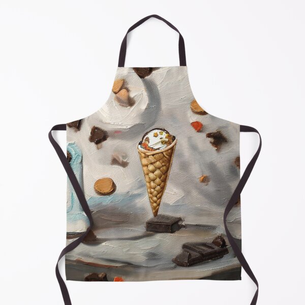 Item preview, Cookies & Ice Cream Abstract designed and sold by LRenee Art Studio.