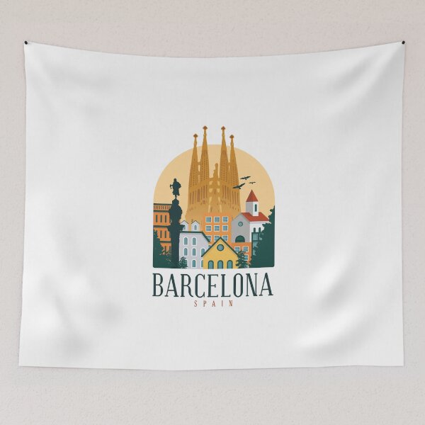 Item preview, Barcelona Spain my city vacation trip designed and sold by FFelder.