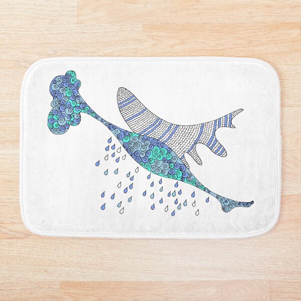 Item preview, Funny cloud blue rain with angel wings designed and sold by WRECZ.