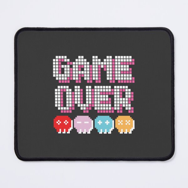 Item preview, Game Over 8-bit Retro Vintage style designed and sold by Artiskrause.