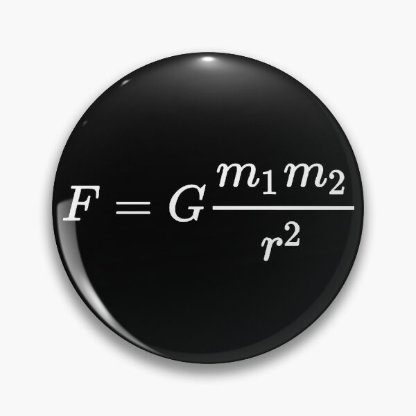 Item preview, Newton law of gravity, physics and science basics designed and sold by NoetherSym.