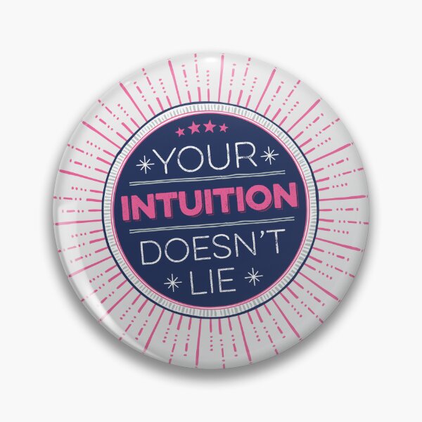Item preview, Your Intuition Doesn't Lie - Pink designed and sold by ArtManifestor.