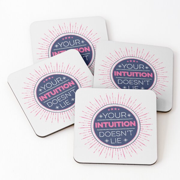 Item preview, Your Intuition Doesn't Lie - Pink designed and sold by ArtManifestor.