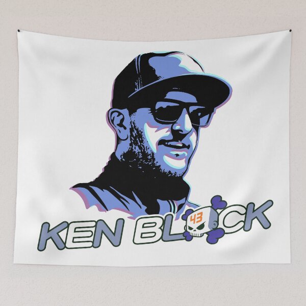 Item preview, KEN BLOCK Fan Art Logo Design designed and sold by Bad Cat Rye.