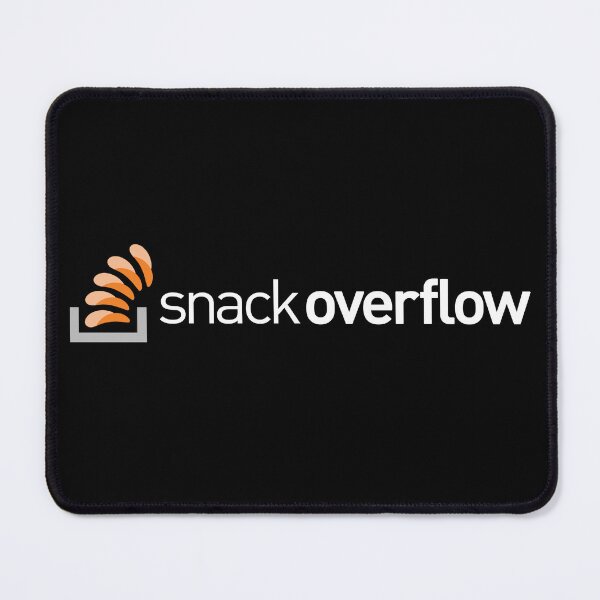 Item preview, Funny Snack Overflow Programmer Developer Computer Help Desk designed and sold by Capybara Clothing.