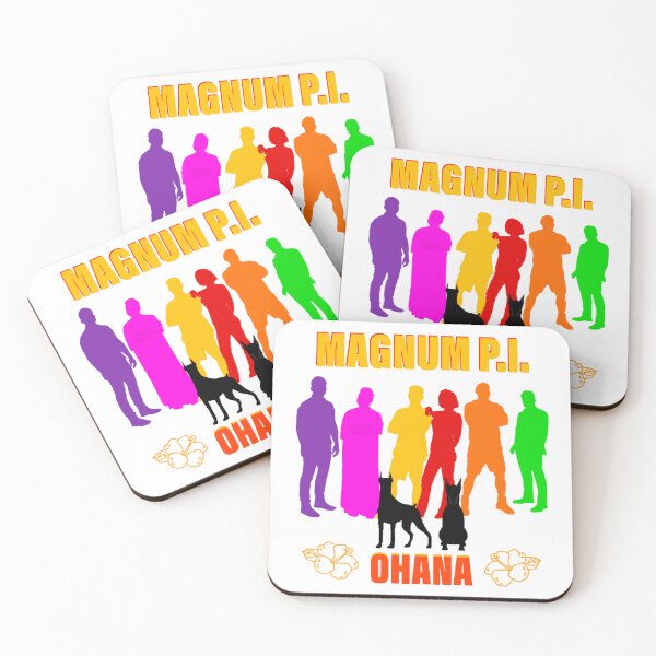 Item preview, Magnum PI Ohana Minimalist (Colors) designed and sold by Smpritch87.