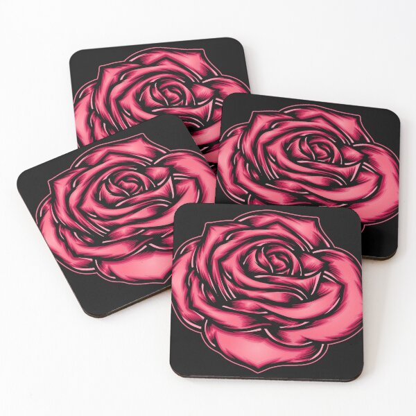 Item preview, Pink rose flower designed and sold by WODEXZ.