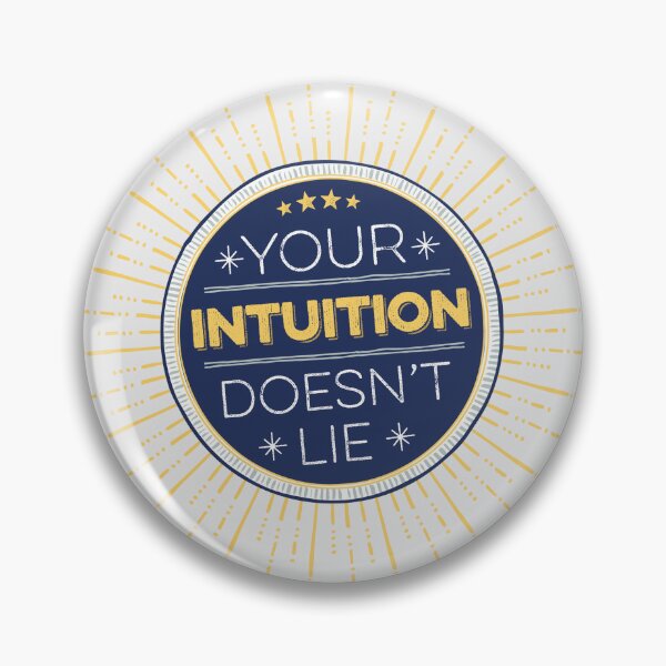 Item preview, Your Intuition Doesn't Lie - Yellow designed and sold by ArtManifestor.