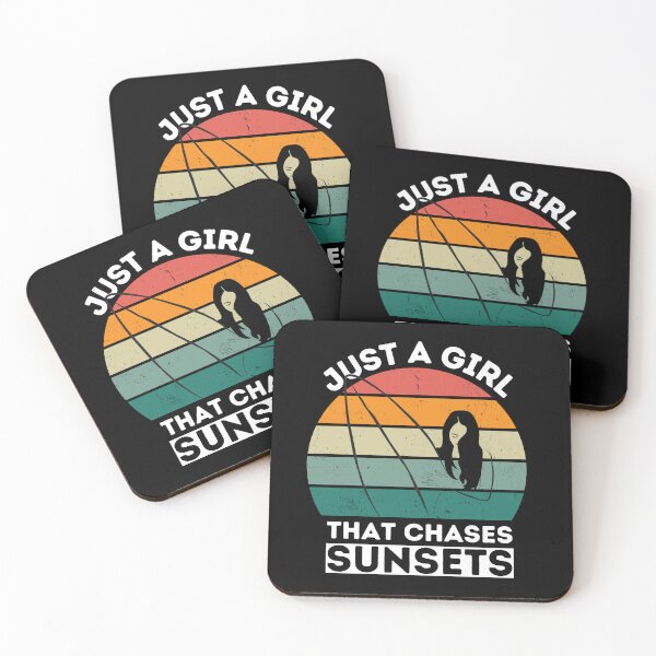 Item preview, Just A Girl That Chases Sunsets designed and sold by koki4you.