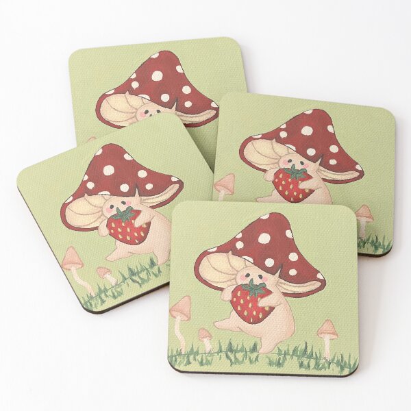Item preview, cute mushroom man designed and sold by DGMstickers.
