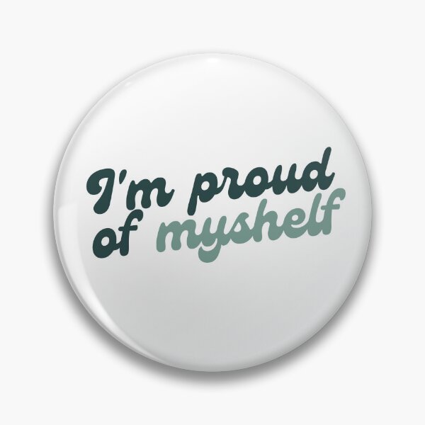 Item preview, I'm proud of myshelf! Book/library pun designed and sold by ebcameron.