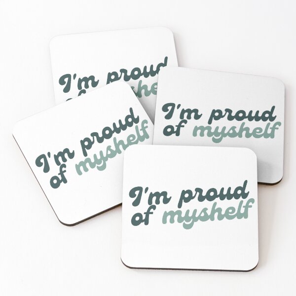 Item preview, I'm proud of myshelf! Book/library pun designed and sold by ebcameron.
