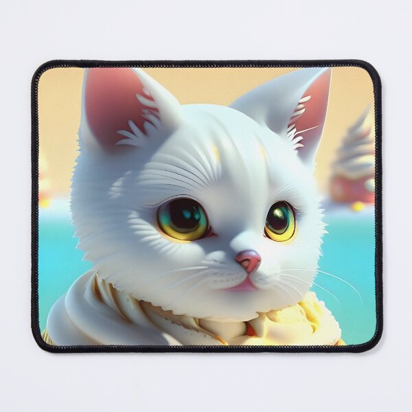 Item preview, Adorable Cat Illustration - Modern Digital Art designed and sold by Ai-michiart.