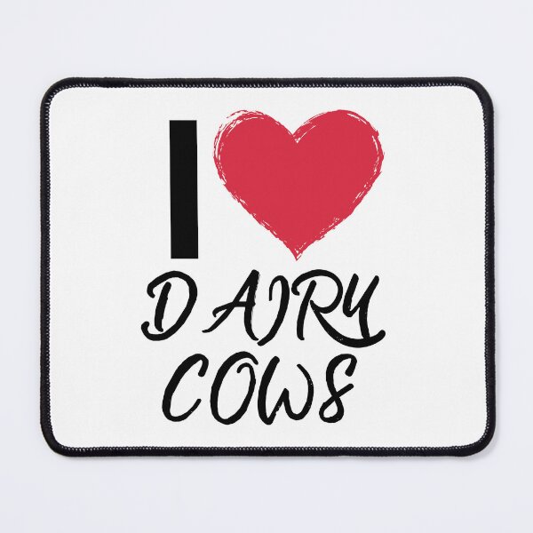 Item preview, I love Dairy Cows designed and sold by FarmsteadAcers.