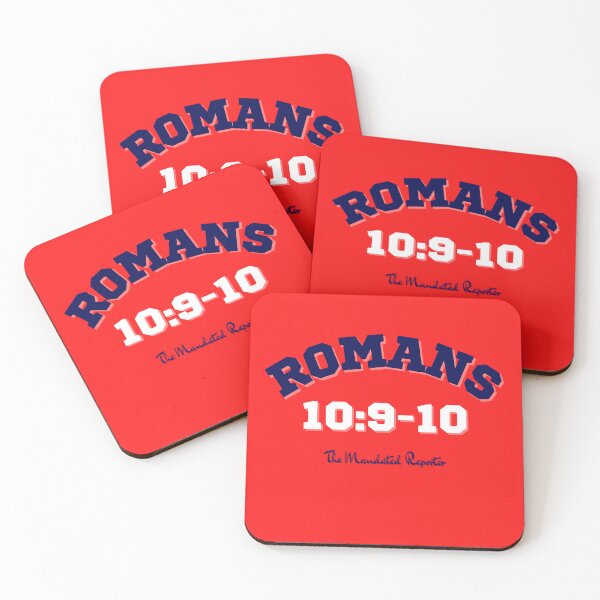 Item preview, Romans 10:9-10 -Red designed and sold by TheReporter1.