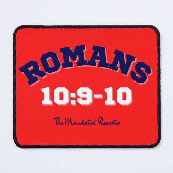 Item preview, Romans 10:9-10 -Red designed and sold by TheReporter1.