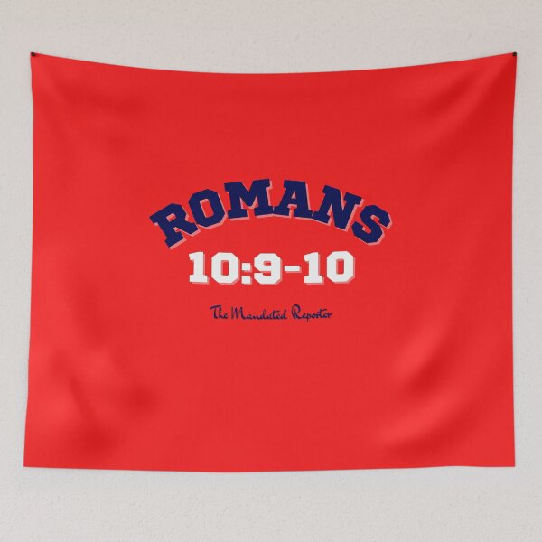 Item preview, Romans 10:9-10 -Red designed and sold by TheReporter1.