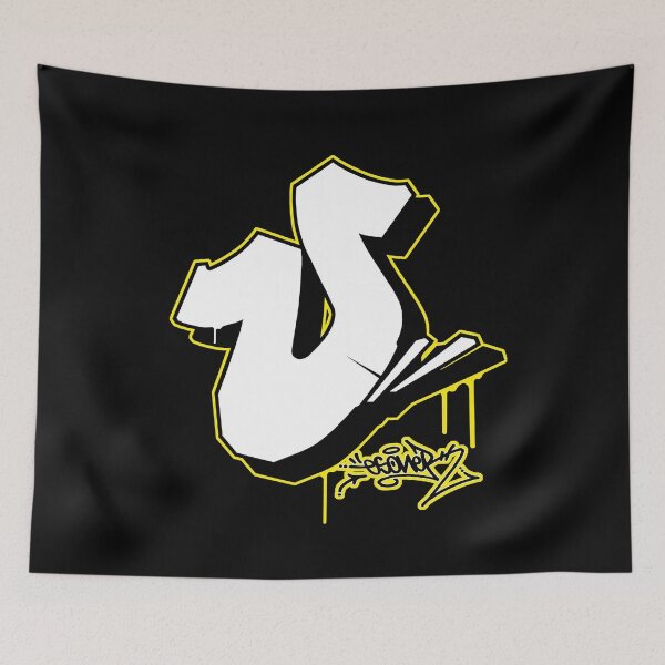Item preview, LETTER U BY ESONE URBAN GRAFFITI STREET STYLE  designed and sold by GraffitiBomberZ.