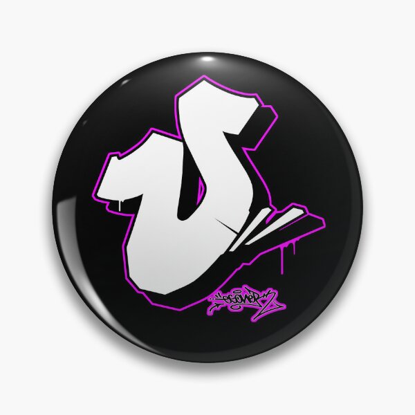 Item preview, PINK LETTER U BY ESONE URBAN GRAFFITI STREET STYLE  designed and sold by GraffitiBomberZ.