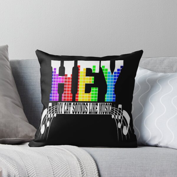 Item preview, Music Quotes, Cat Says Hey designed and sold by Mr-true-design.