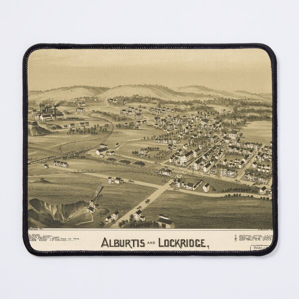 Item preview,  Alburtis and Lockridge, Pennsylvania (1893) designed and sold by allhistory.