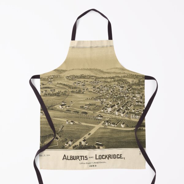 Item preview,  Alburtis and Lockridge, Pennsylvania (1893) designed and sold by allhistory.