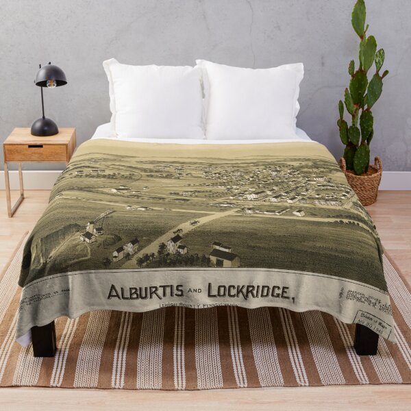 Item preview, Alburtis and Lockridge, Pennsylvania (1893) designed and sold by allhistory.