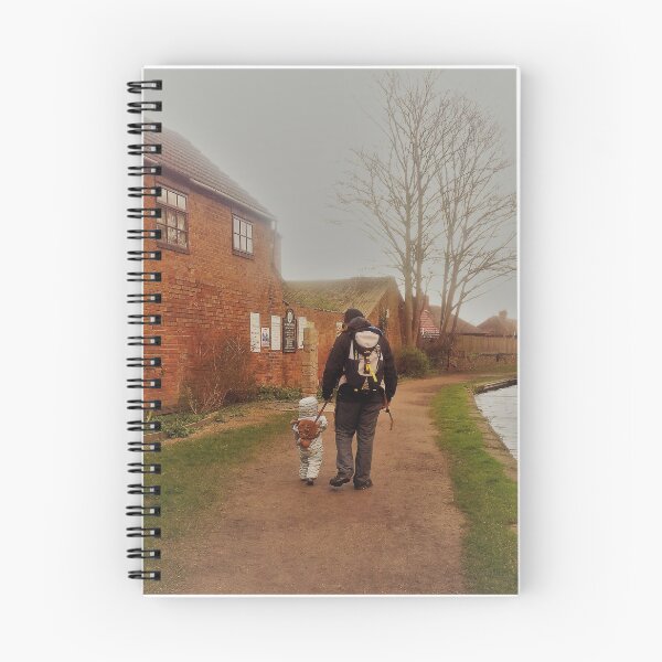 Item preview, Volksbolts/KABFA Designs, (PLNBC) Farther and Son A walk on the Coventry Canal  Atherstone Top Lock designed and sold by KABFA Designs.