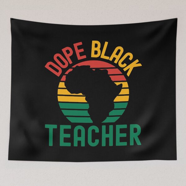 Item preview, Dope Black Teacher - Black Female Teacher, Melanated Teacher, Black Educator, Black Professor, Dope Black Educator, Dope Black Instructor designed and sold by jadedscientist.