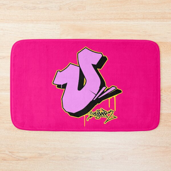 Item preview, PINK LETTER U BY ESONE URBAN GRAFFITI STREET STYLE  designed and sold by GraffitiBomberZ.