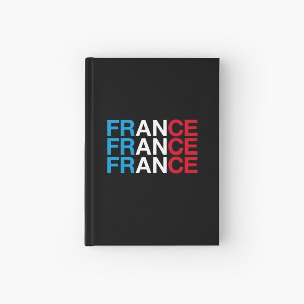 FRANCE Flag Hardcover Journal