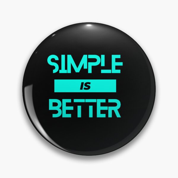 Item preview, Simple Is Better designed and sold by Minhal's Artful  Impressions.
